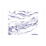 Navy Blue Marble #society6 #decor #marble (Print Only) thumbnail
