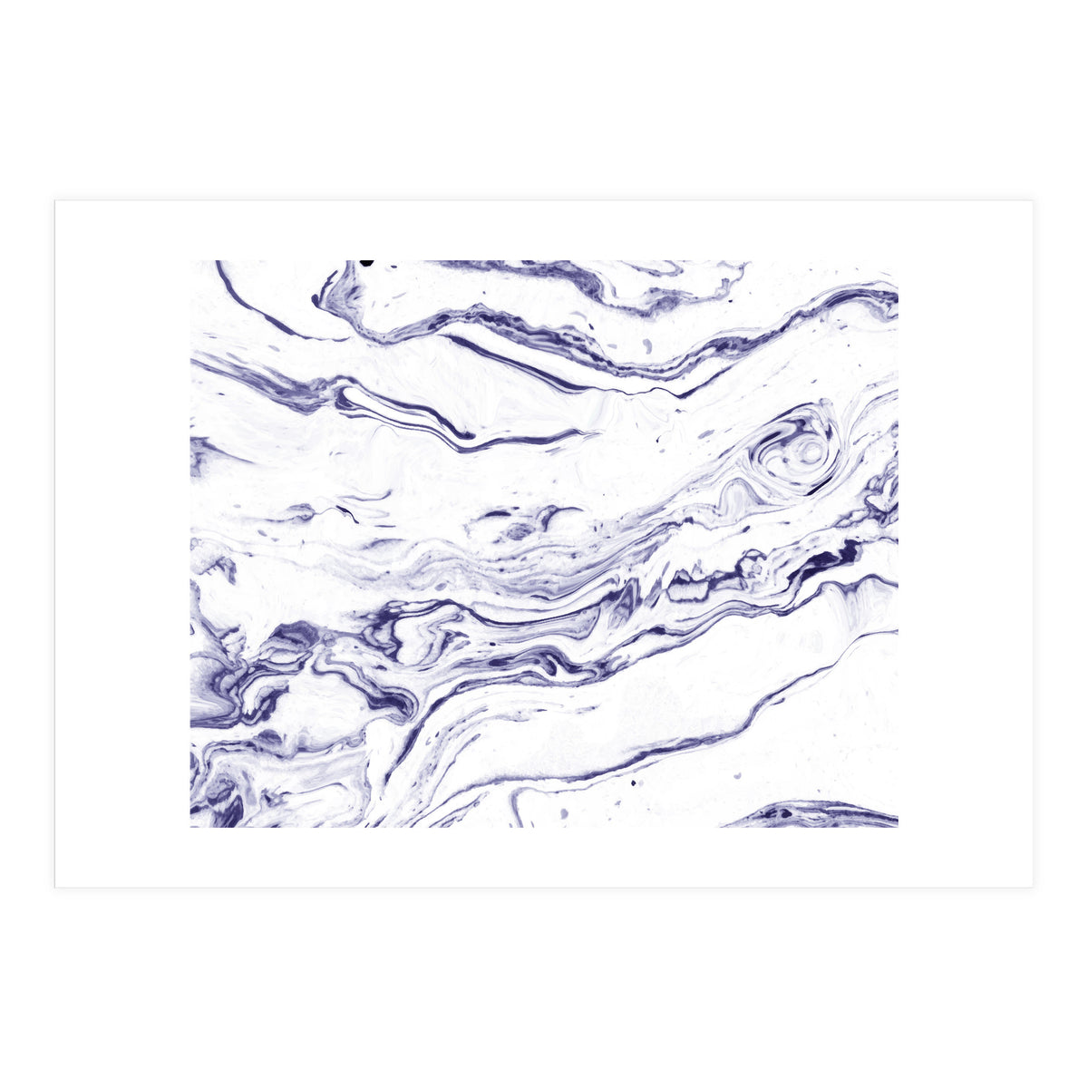 Navy Blue Marble #society6 #decor #marble (Print Only)