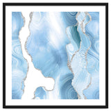 Blue & Silver Agate Glitter Texture 05 thumbnail