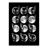 Cat Moon Phases (Print Only)