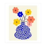Inheritance, Flower Pot Botanical Floral, Eclectic Bohemian Concept Pop Of Color, Dopamine Positivity Plants Nature Heredity Contemporary (Print Only) thumbnail