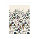 Mountain Forest Trees Winter (Print Only) thumbnail