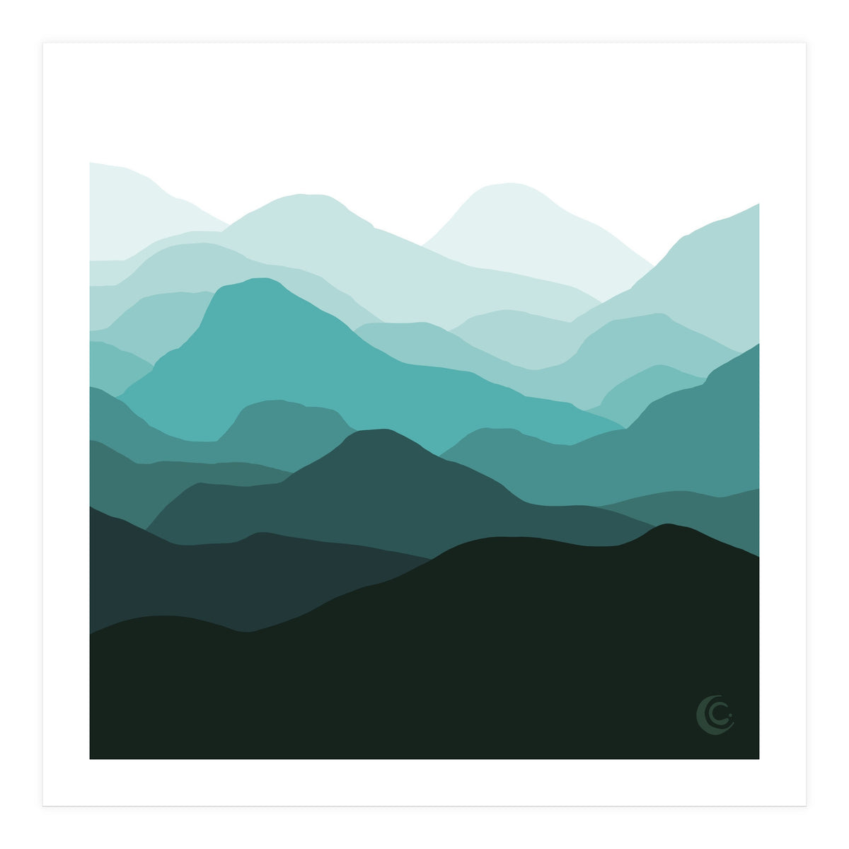 Discovering (Layers) (Print Only)