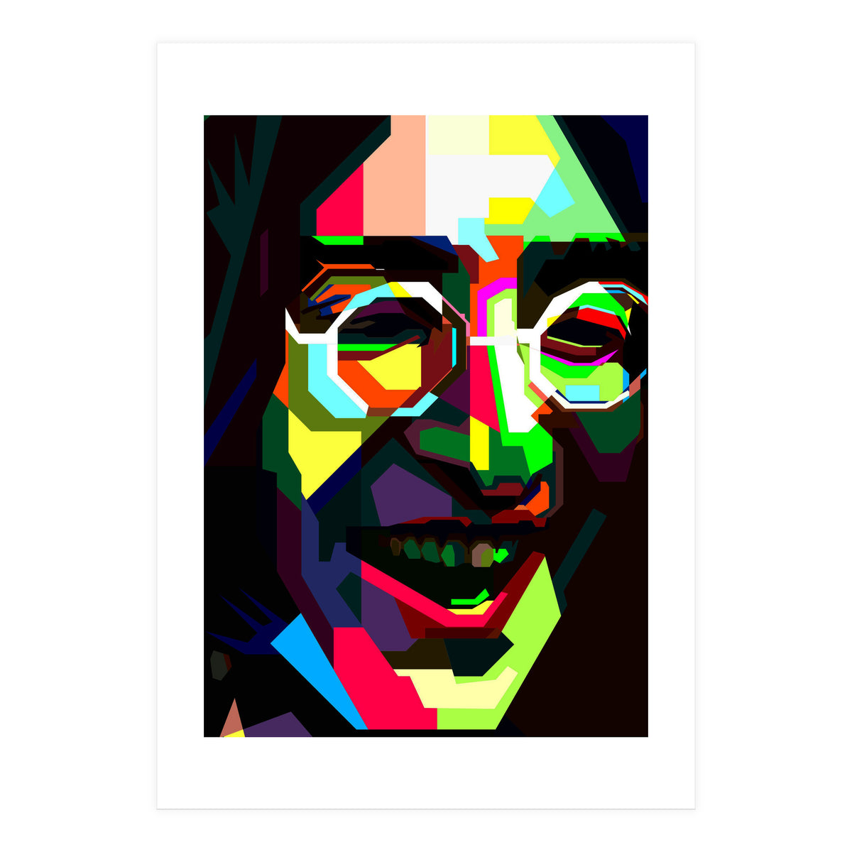 John Lennon Legend Pop Art WPAP (Print Only)
