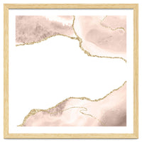 Ivory & Gold Agate Texture 09
