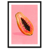 Papaya fruit illustration thumbnail