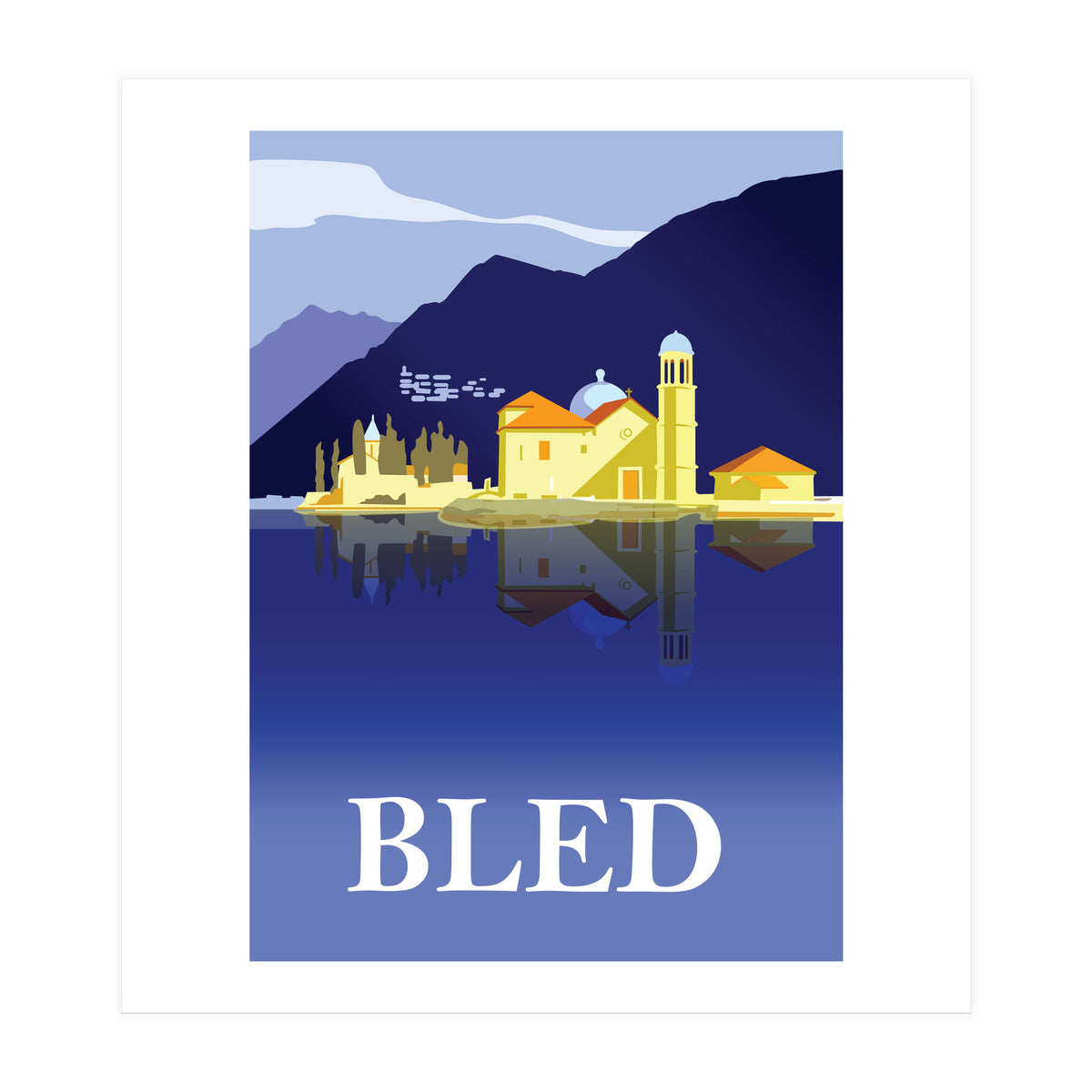 Bled Island, Slovenia (Print Only)