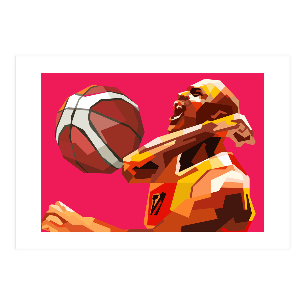 Magic Johnson Retro Sport NBA (Print Only)