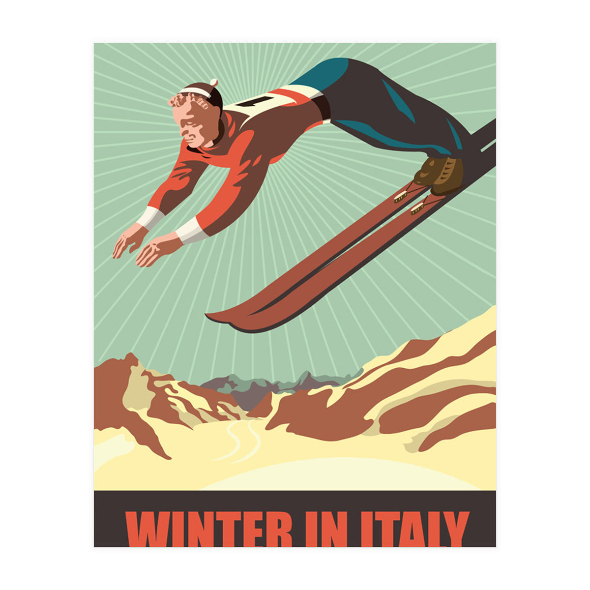 Winter In Italy (Print Only)