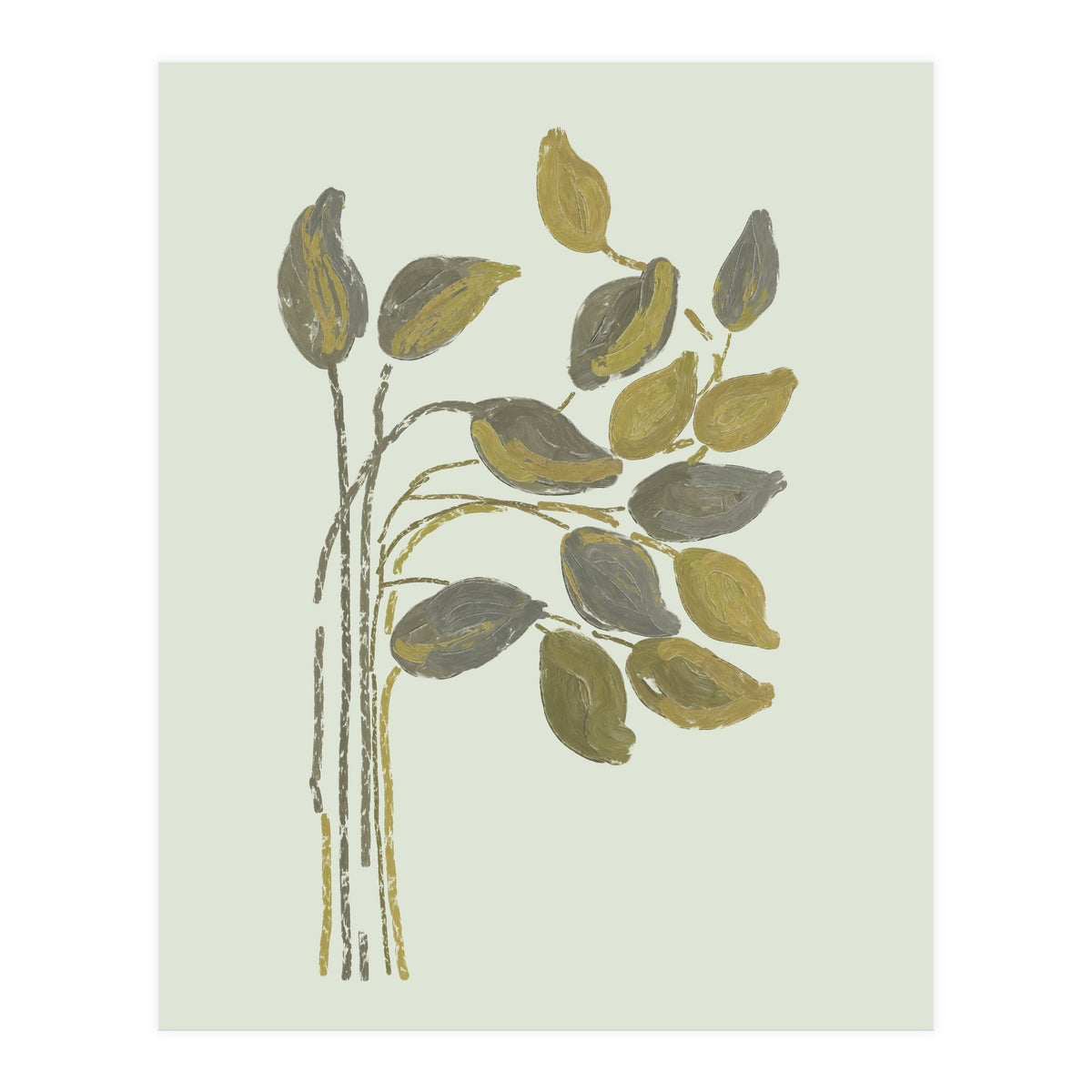 Olivia muted botanical oils (Print Only)