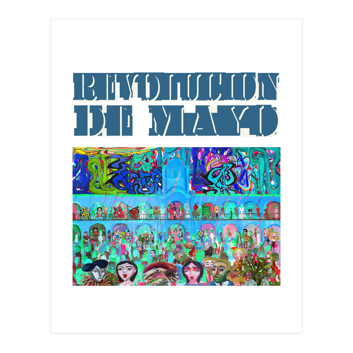 Revolucion De Mayo 9 (Print Only)