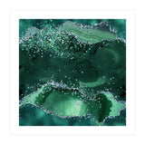 Emerald Glitter Agate Texture 04  (Print Only) thumbnail