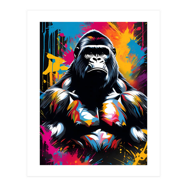 Gorilla Art, Graffiti (Print Only)