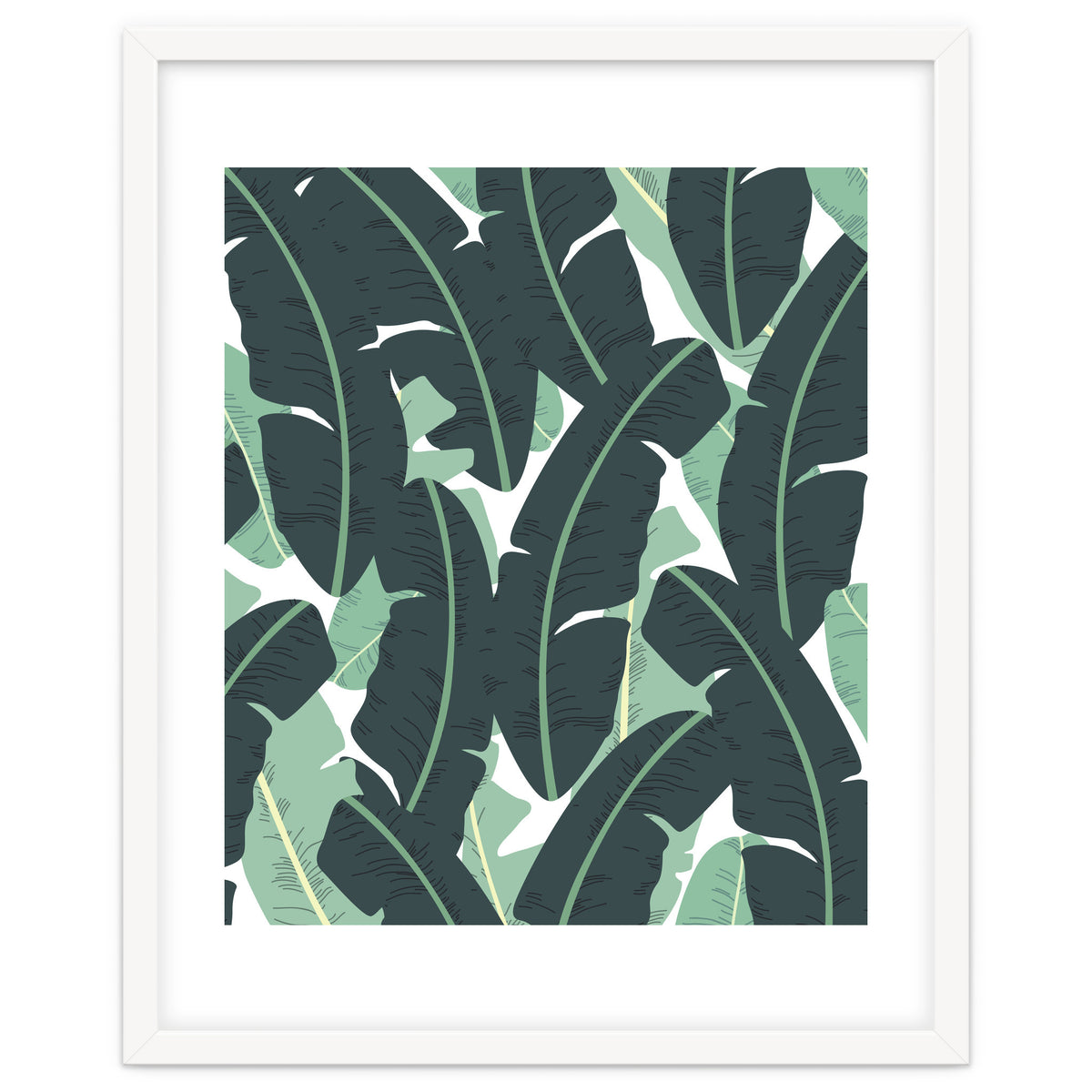 Banana Leaf Pattern