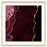 Burgundy & Gold Agate Texture 15 thumbnail