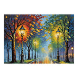 Rainy Abstract Art Nature (Print Only) thumbnail