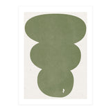 GREEN WATERCOLOR SHAPES NO.4 (Print Only) thumbnail