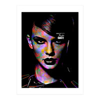 Taylor Swift Colorful Art 4 (Print Only)