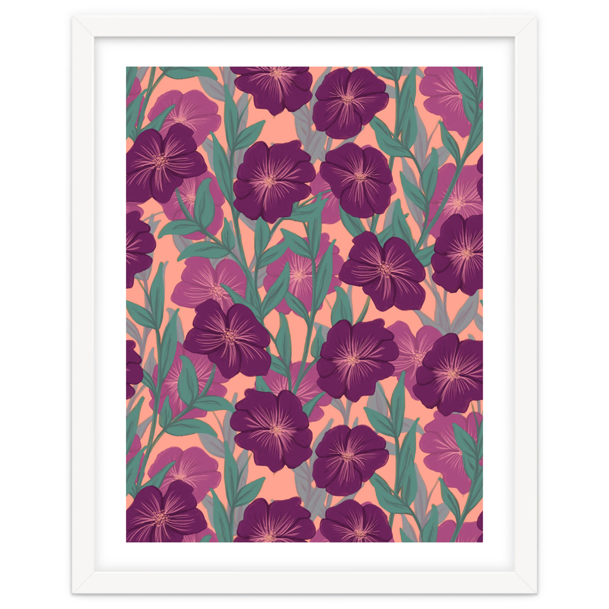 Bold Bloom Purple