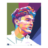 Gavi pop art portrait (Print Only) thumbnail