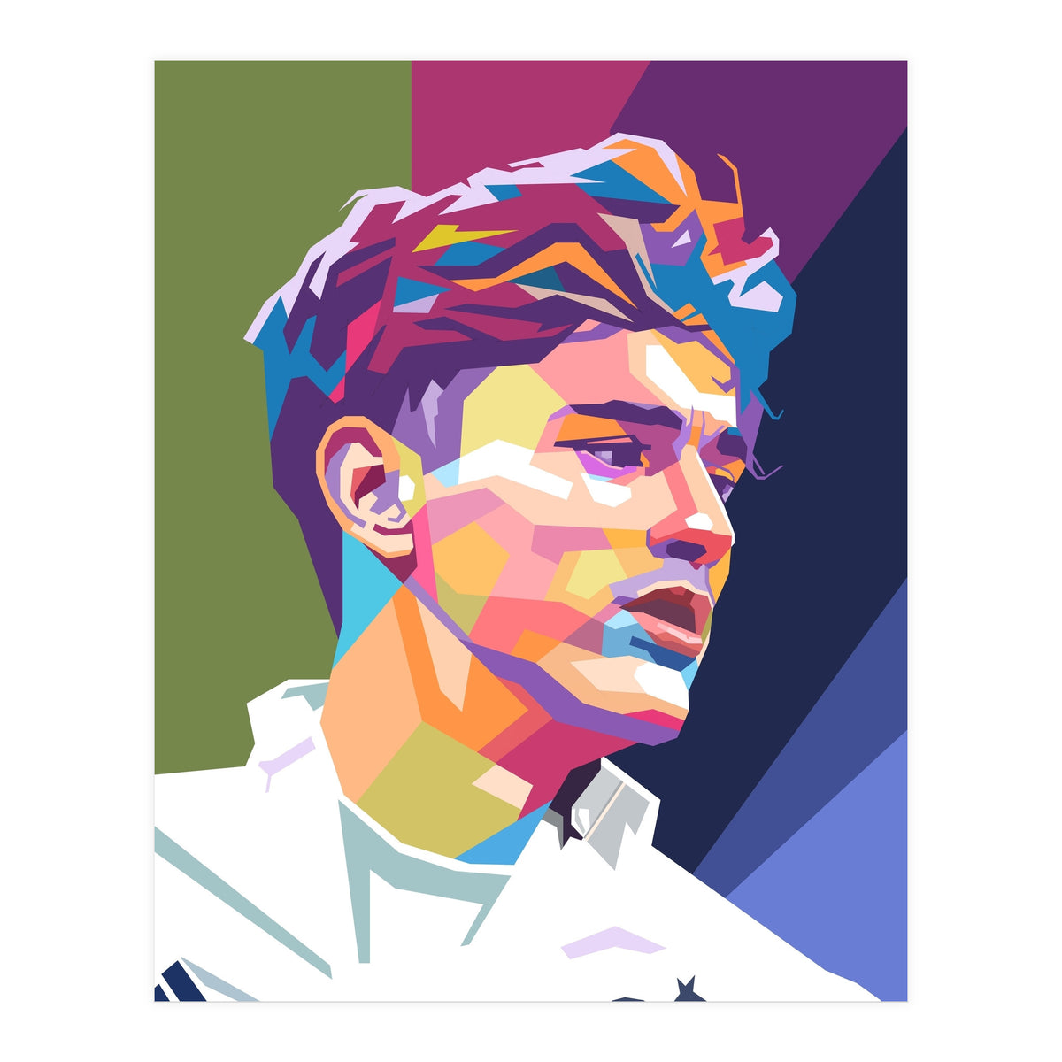 Gavi pop art portrait (Print Only)