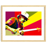 Carlos Santana Latin Guitarist Pop Art Wpap thumbnail