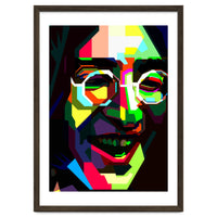 John Lennon Legend Pop Art WPAP