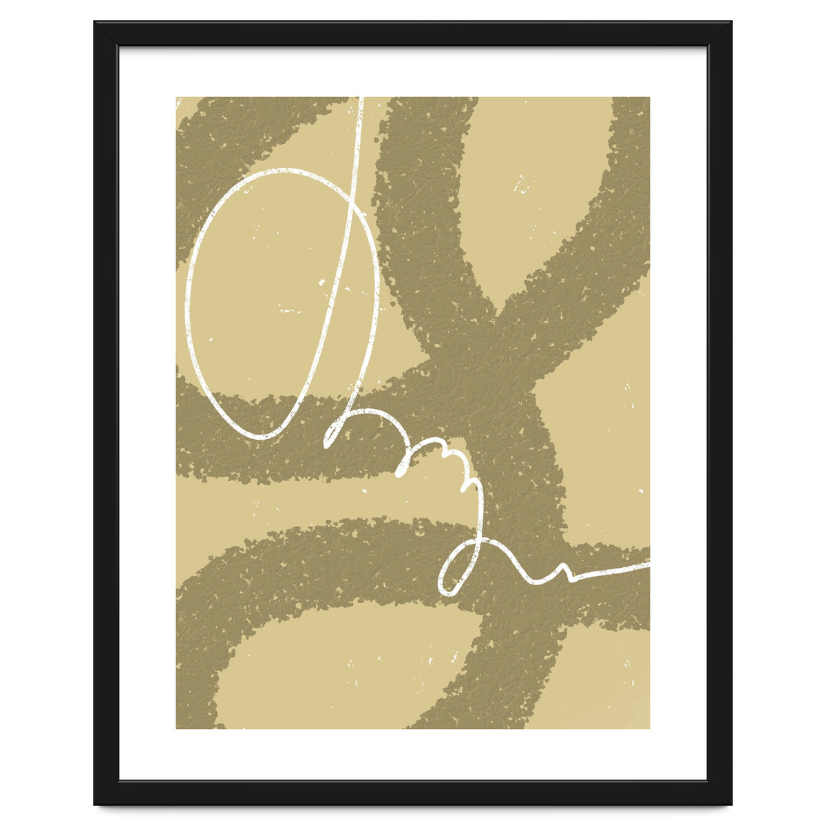 Dance of Lines on Sand Dunes