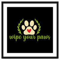 Wipe Your Paws