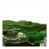 Green & Gold Agate Texture 25  (Print Only) thumbnail