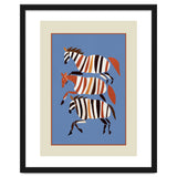 Striped Running Horses thumbnail