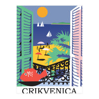 Crikvenica, View From a Window (Print Only)