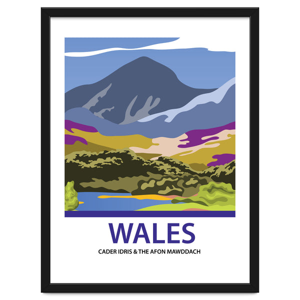 Wales Cader Idris And The Afon Mawddach