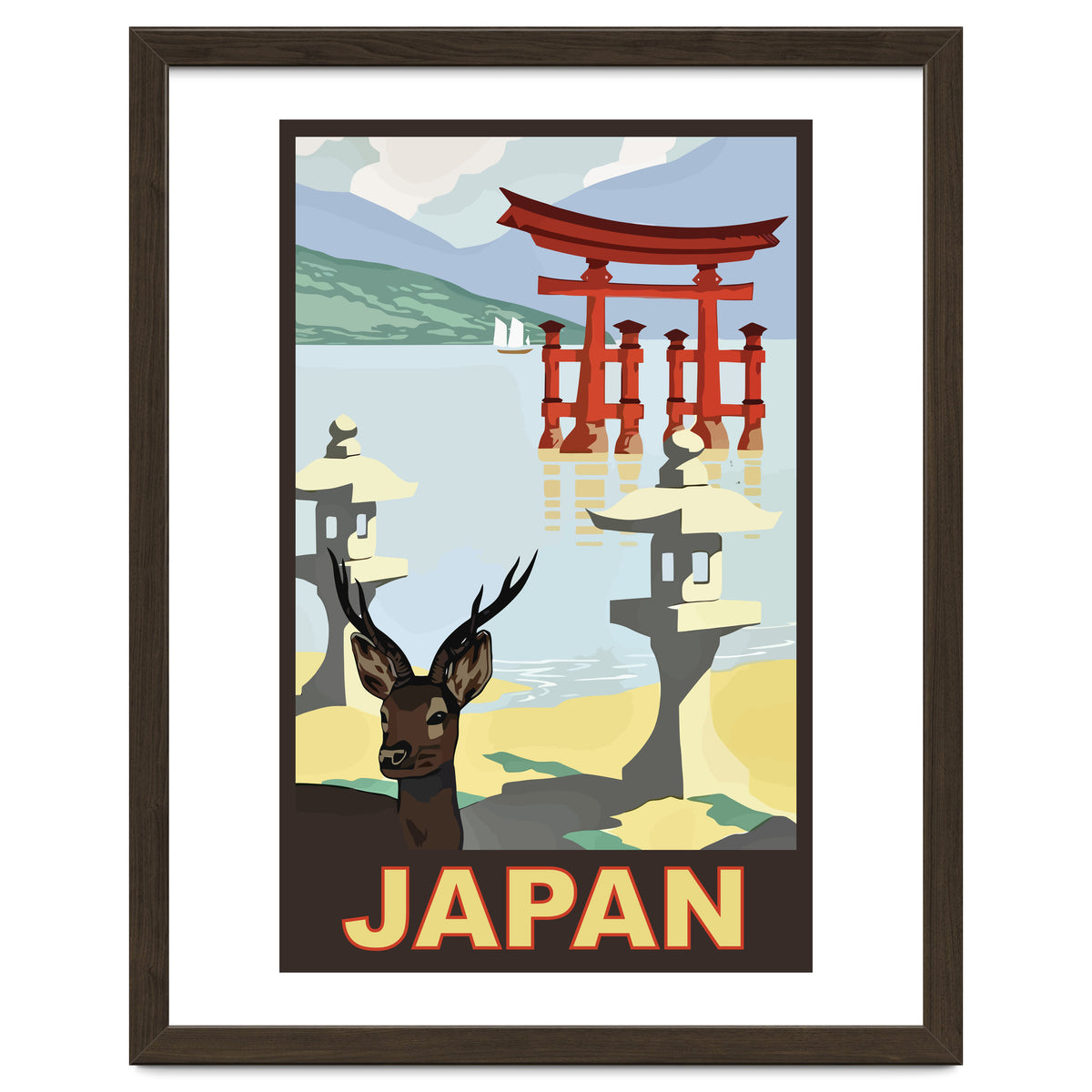 Japan Travel Poster