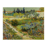 Vincent van Gogh – Garden at Arles | Vibrant Post-Impressionist Wall Art (Print Only)