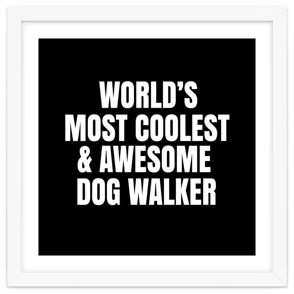 World's most coolest and awesome dog walker
