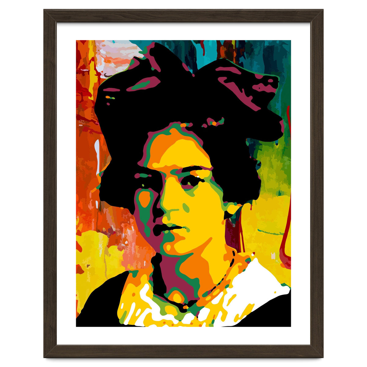 Frida Kahlo Abstract Art