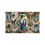 Jazz Age Sophistication In Art Deco (Print Only) thumbnail