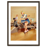 Sexy Pinup Girl On Bowling Incident thumbnail
