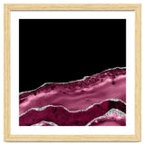 Burgundy & Silver Agate Texture 03 thumbnail