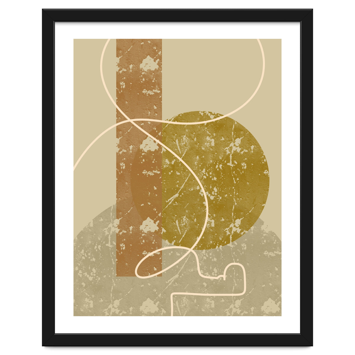 Interaction of Shapes and Lines