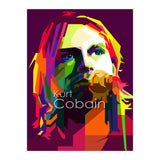 Kurt Cobain Grunge Music Pop Art WPAP (Print Only) thumbnail