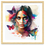 Butterfly Bloom Hindu Portrait thumbnail