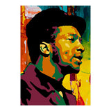 Fred Hampton Colorful Abstract Art (Print Only) thumbnail