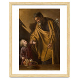 Sebastián Martínez / 'Saint Joseph with the Christ Child'. Ca. 1650. Oil on canvas. thumbnail