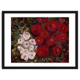 Vintage oil painted moody romantic Roses thumbnail
