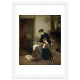 The Evening Prayer. Dating: 1857. Measurements: h 46.5 cm × w 38.5 cm; d 6.4 cm. thumbnail
