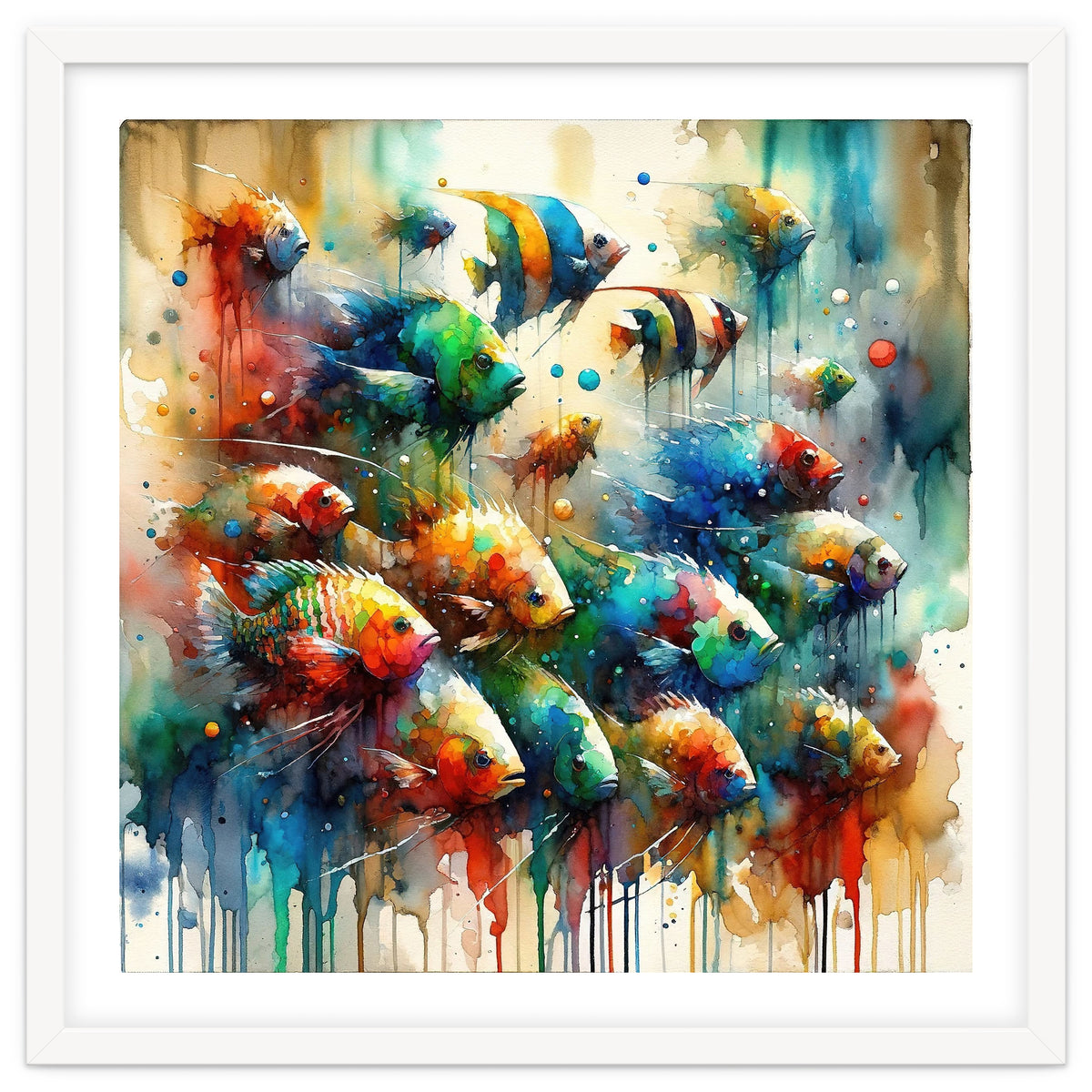 Colorful Aquarium Fish