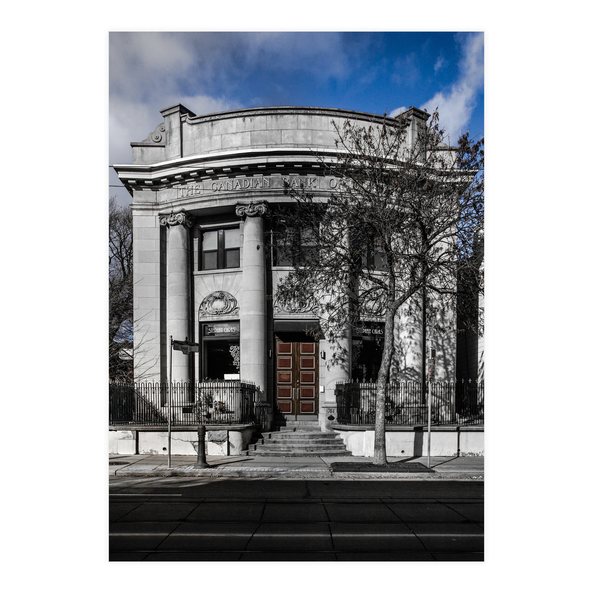 No 744 Queen St E 5 Color Version (Print Only)