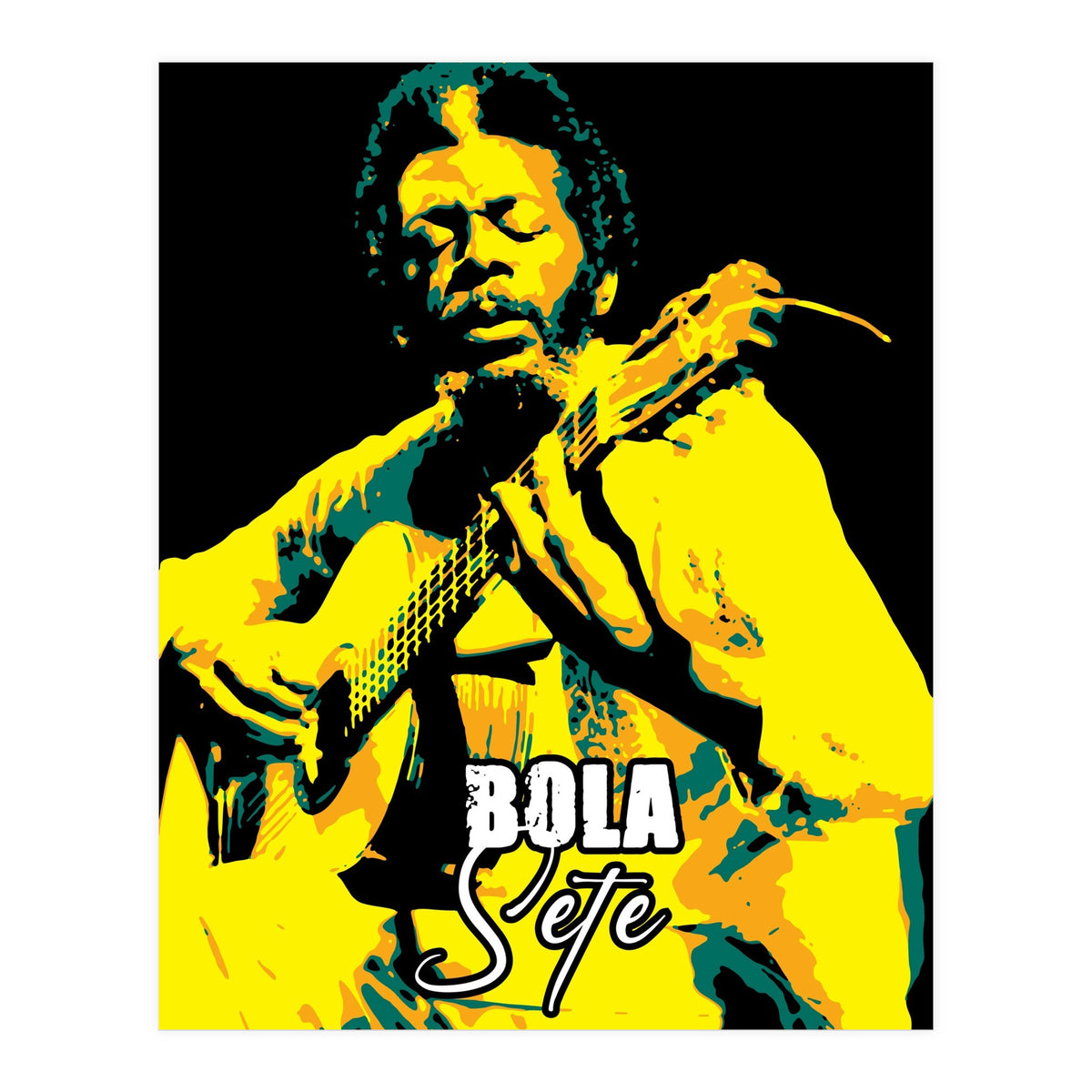 Bola Sete Brazilian Jazz Guitarist Legend (Print Only)